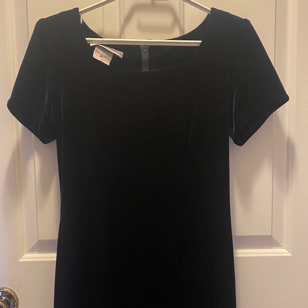 Blue Velvet dress